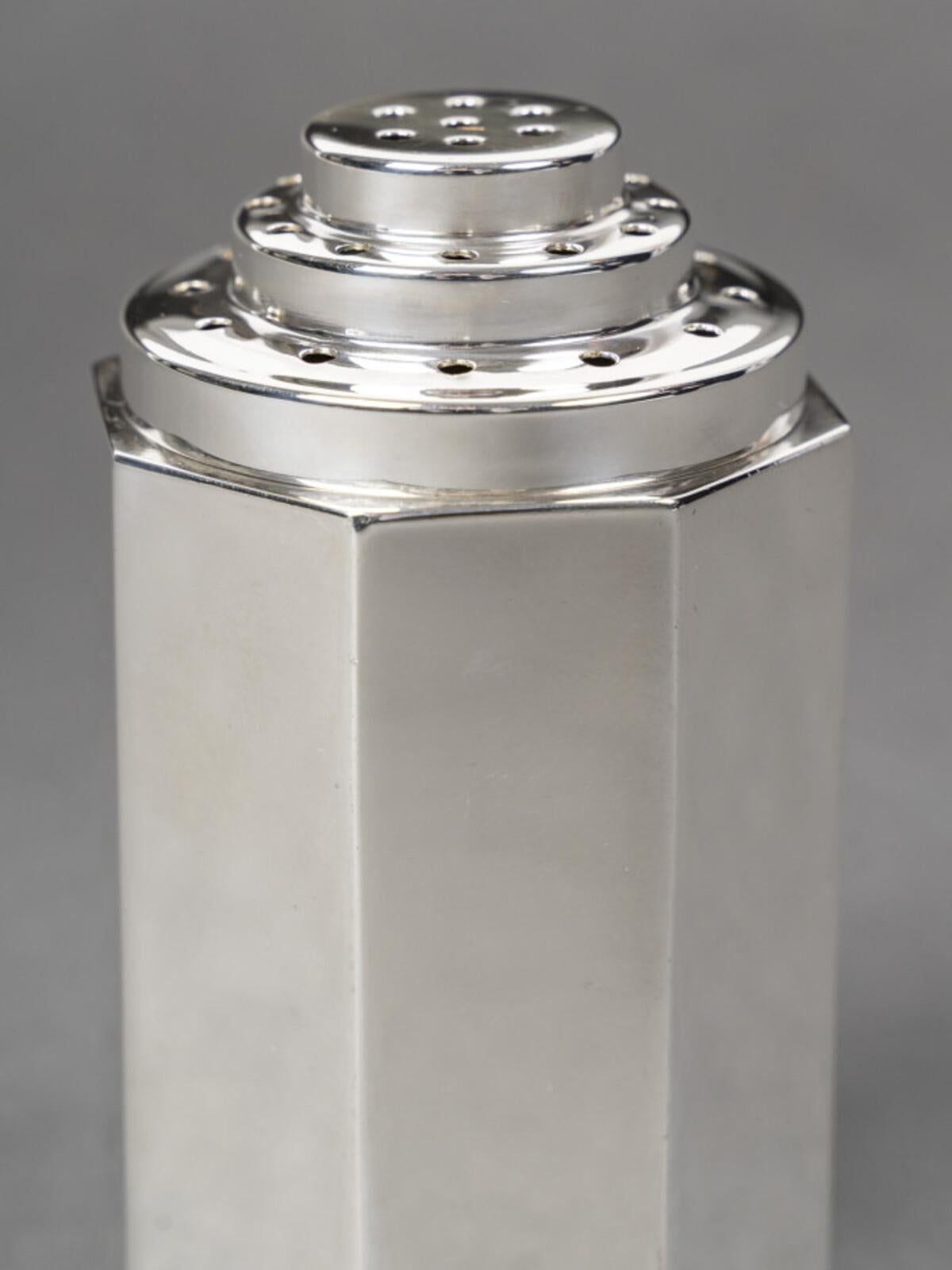 XX secolo Olier & Caron...Shakers in argento Sterling Periodo ARTDECO 1930 in vendita