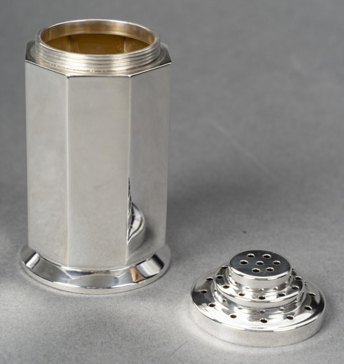 Olier & Caron...Shakers in argento Sterling Periodo ARTDECO 1930 in vendita 1