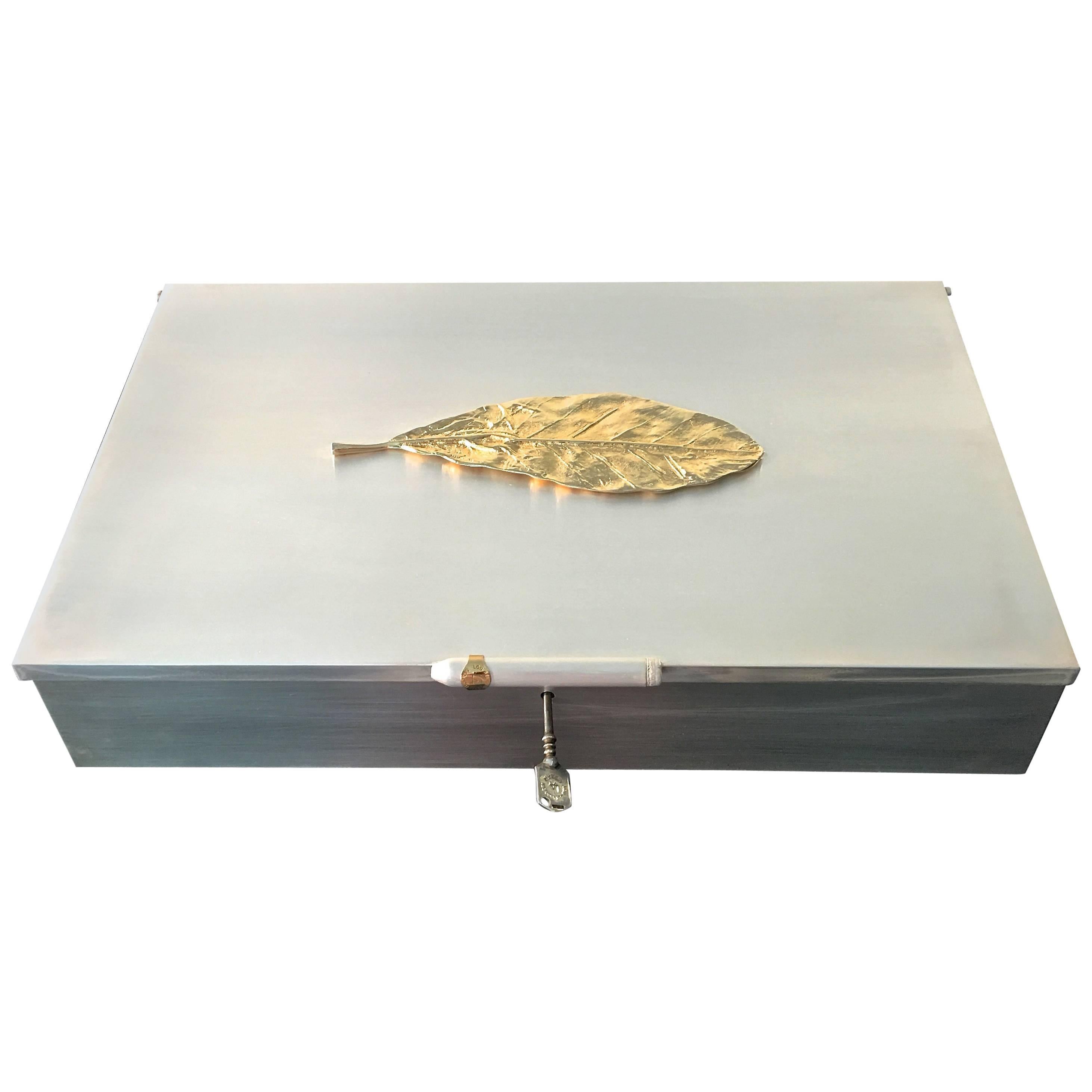 Oligarch Size Sterling Silver Humidor