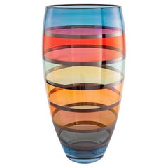 Olimpia Olive Shape Vase 22cm by Vetrerie di Empoli