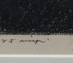 "Nude"  Circa 1930s Lithograph Dallas/Arkansas/Colorado Artist