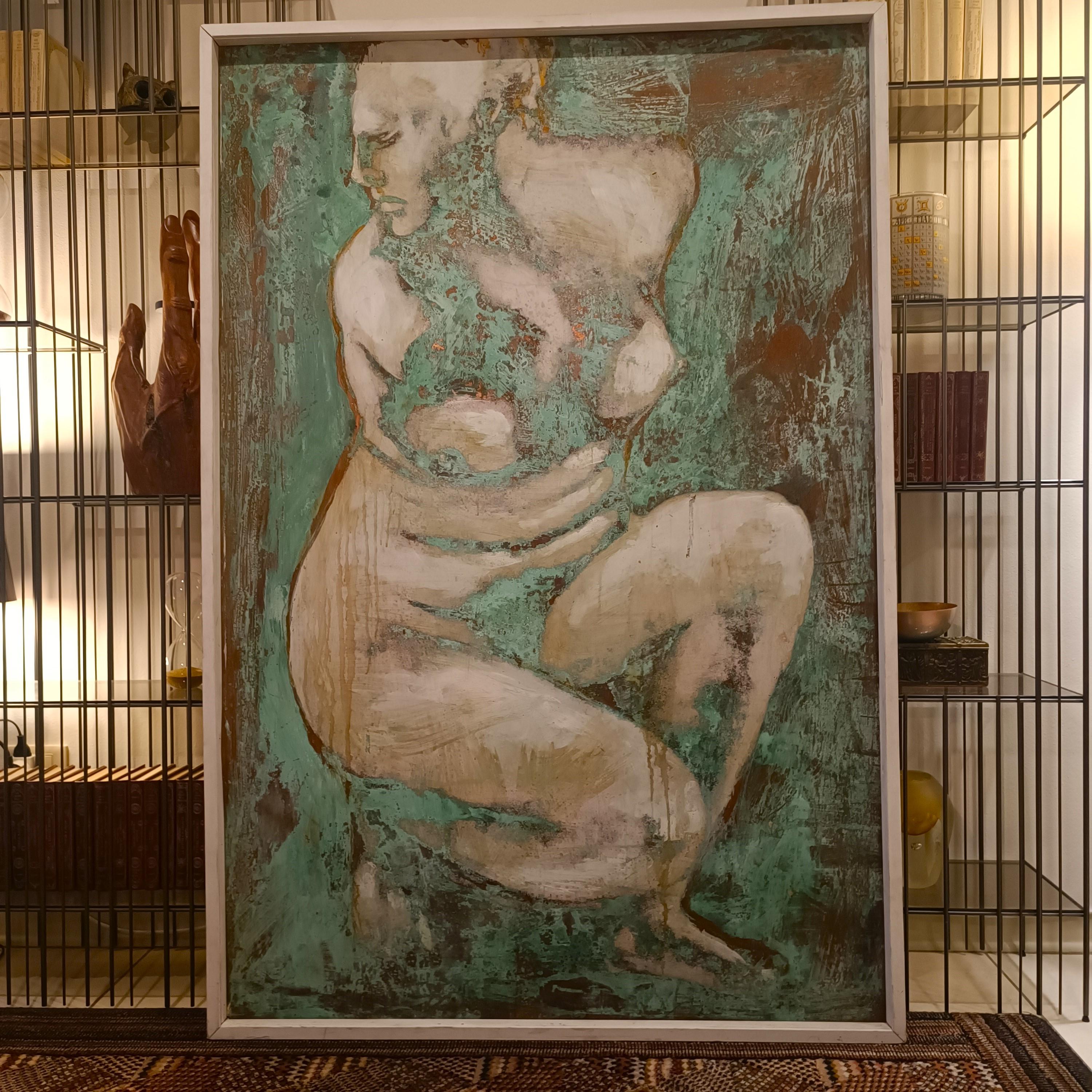 Venere al Bagno di Alessandro La Motta – Capolavoro su rame ossidato

La seduzione mitologica tra materia e luce

In questa straordinaria interpretazione contemporanea della dea Venere, l’artista Alessandro La Motta plasma con raffinata sensibilità
