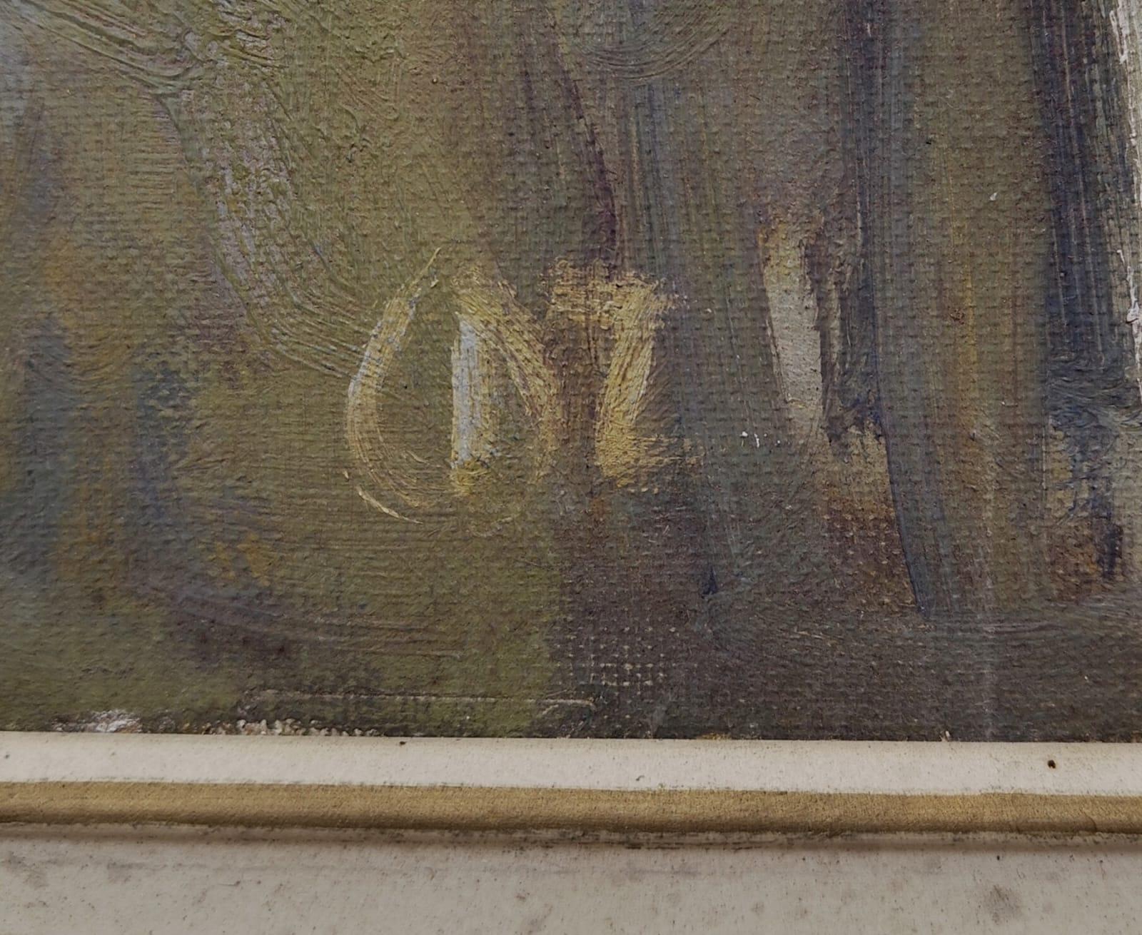 Mid-20th Century Oil on canvas 