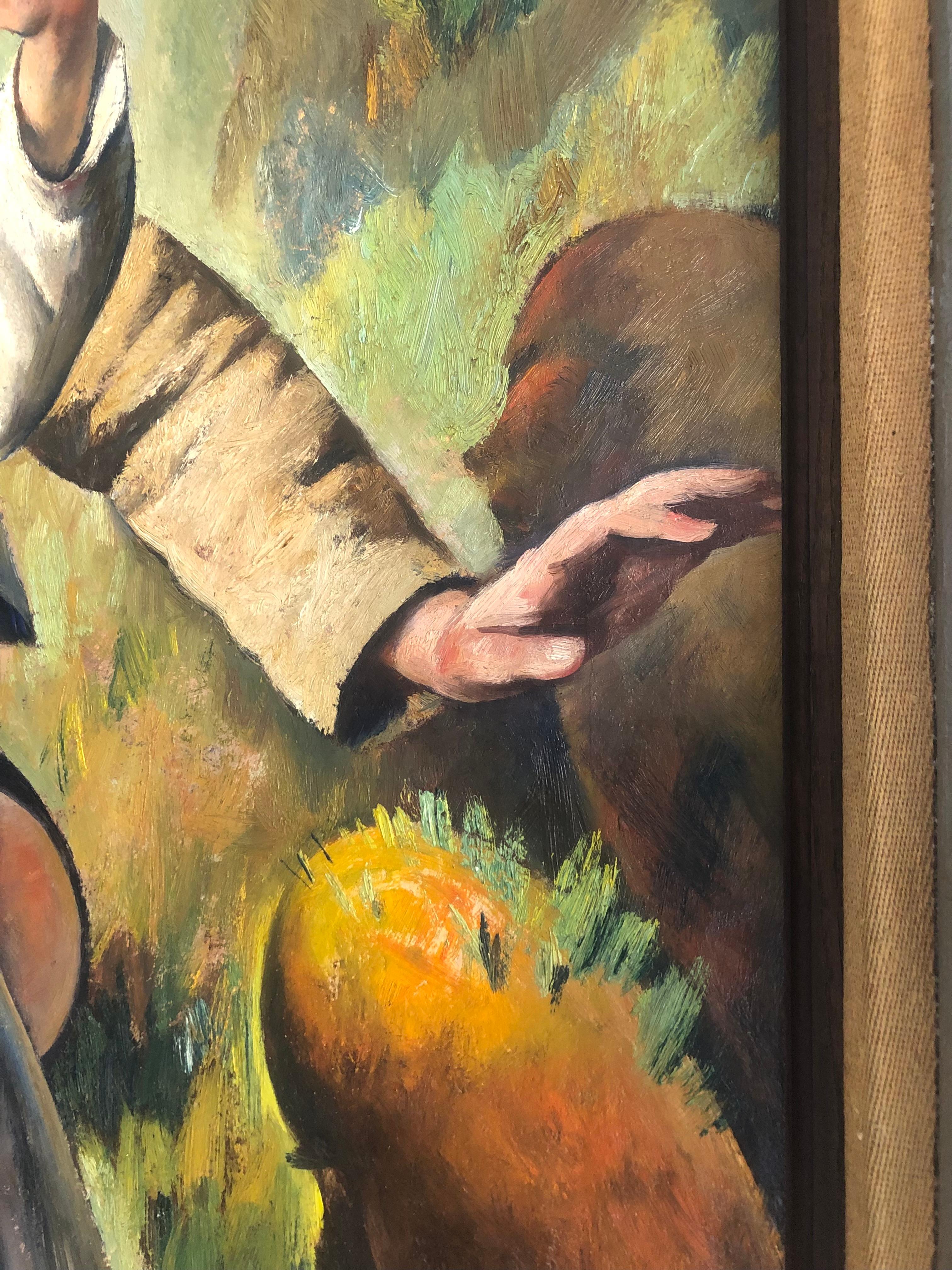 Olio su tela di Dyalma Stultus 