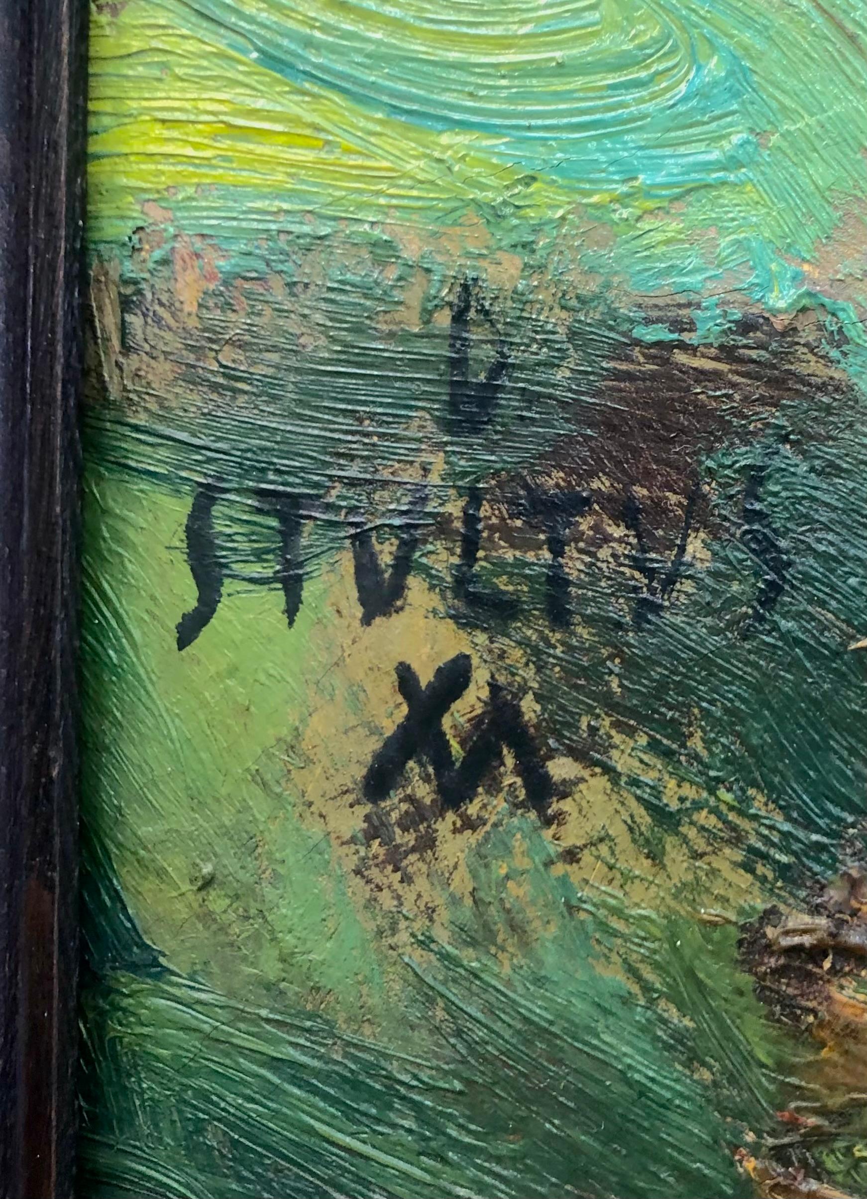 Olio su tela di Dyalma Stultus 