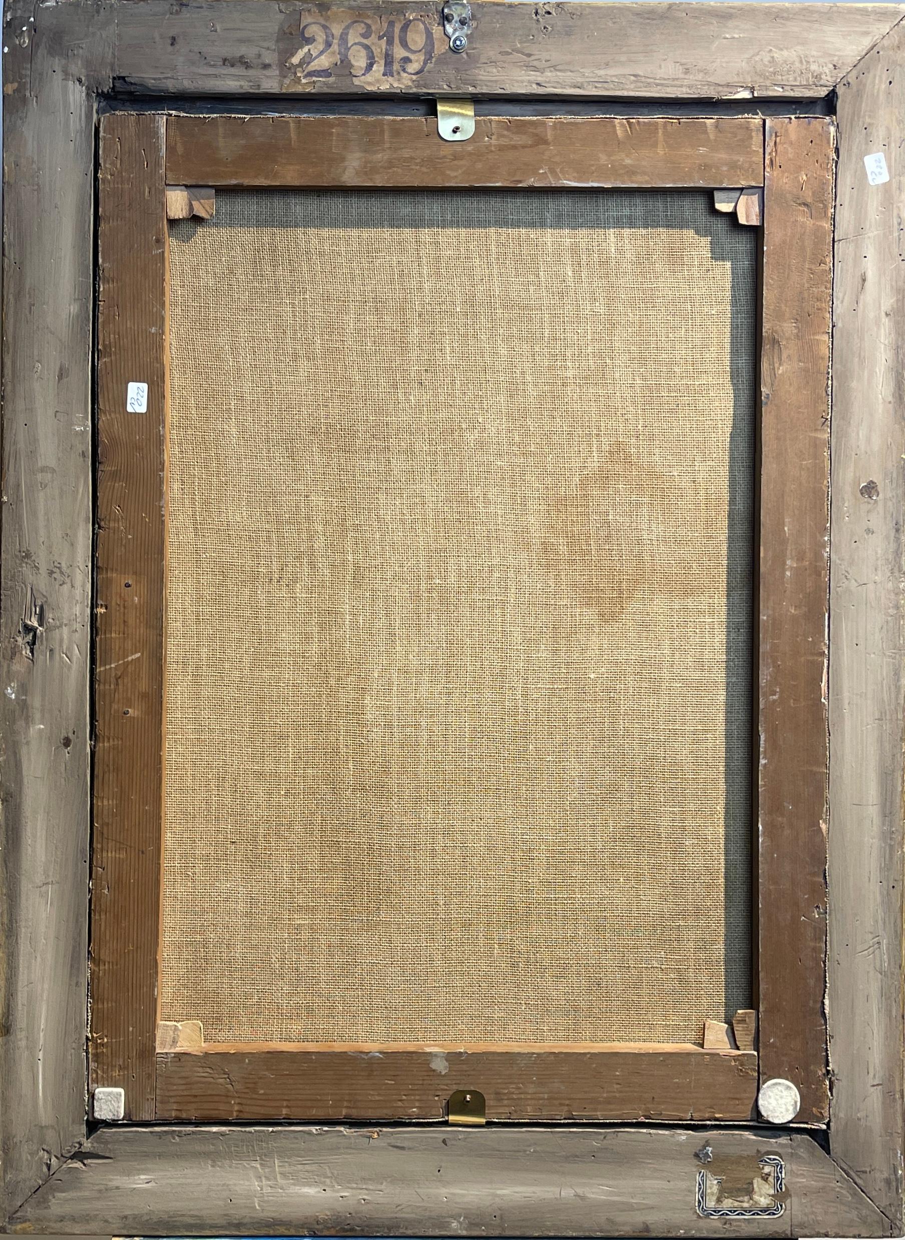 Mid-19th Century Olio su tela, 