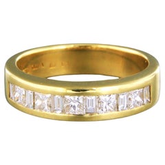 Oliva - Ring with diamonds 18k yellow gold