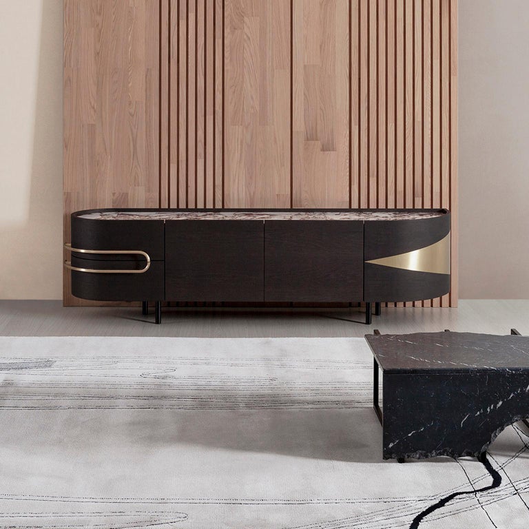 21st Century Modern Olival Sideboard Handcrafted in Portugal by Greenapple For Sale 5