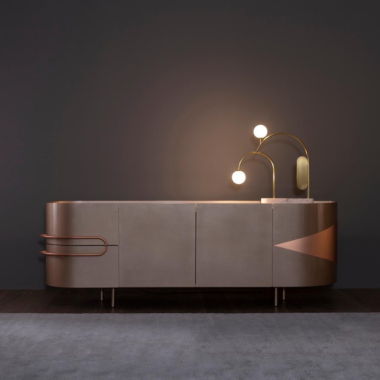 Olival Sideboard, Contemporary Collection, Handcrafted in Portugal - Europe by Greenapple.

A sacred symbol of ancient Greece, Olival embodies the resilience and longevity of the olive tree. Designed by Rute Martins for the Contemporary Collection,