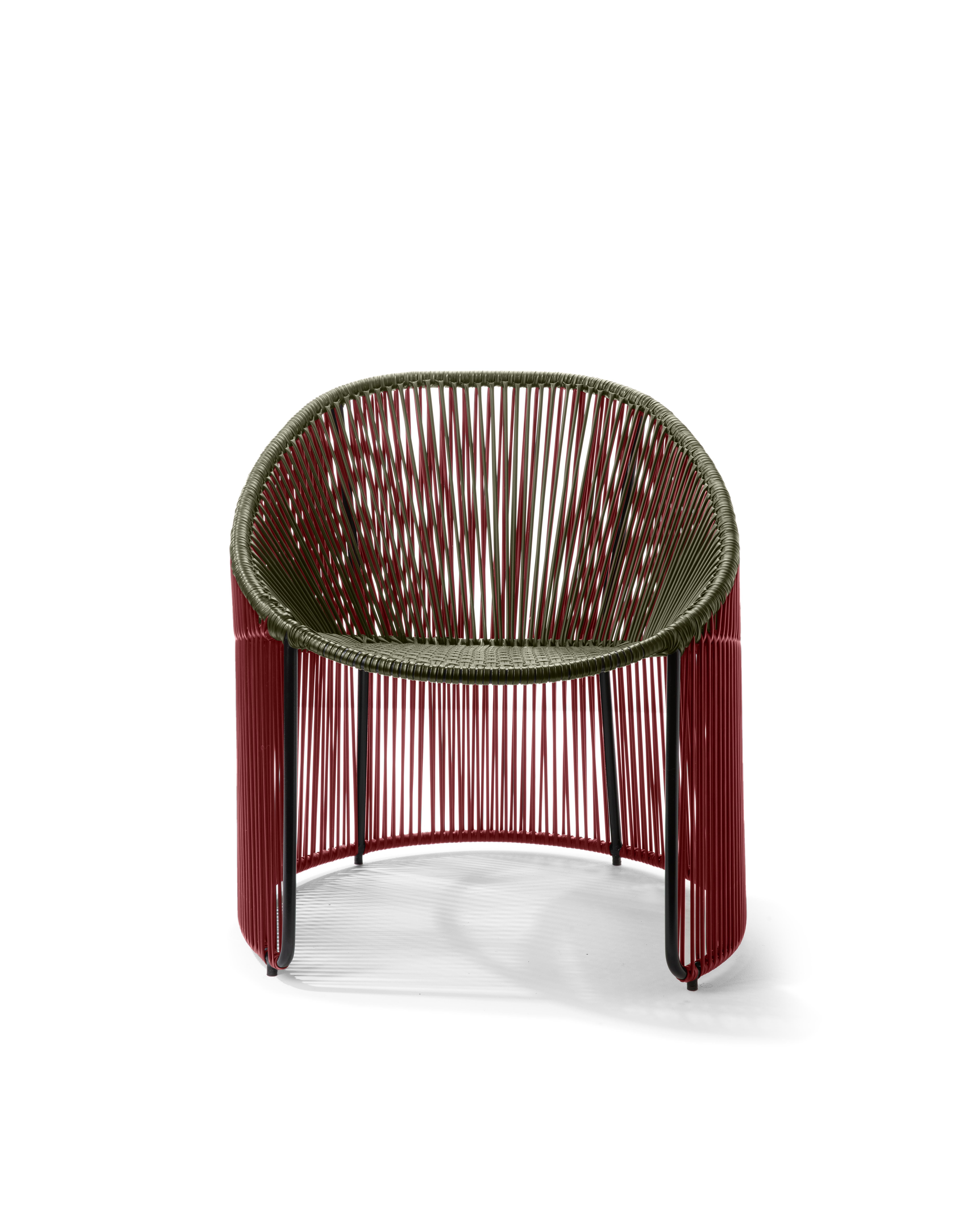Modern Olive Cartagenas Lounge Chair by Sebastian Herkner For Sale