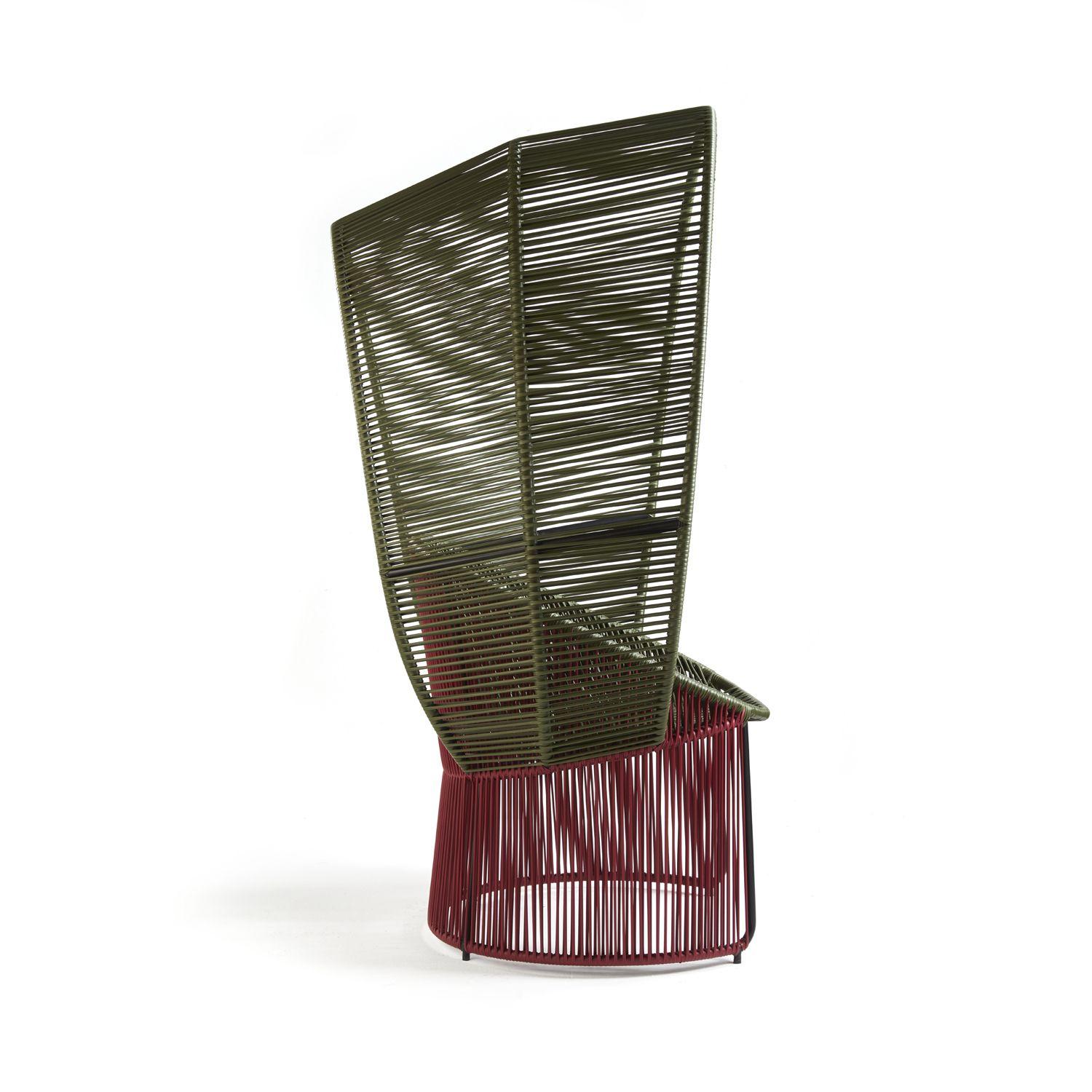 German Olive Cartagenas Reina Chair by Sebastian Herkner For Sale