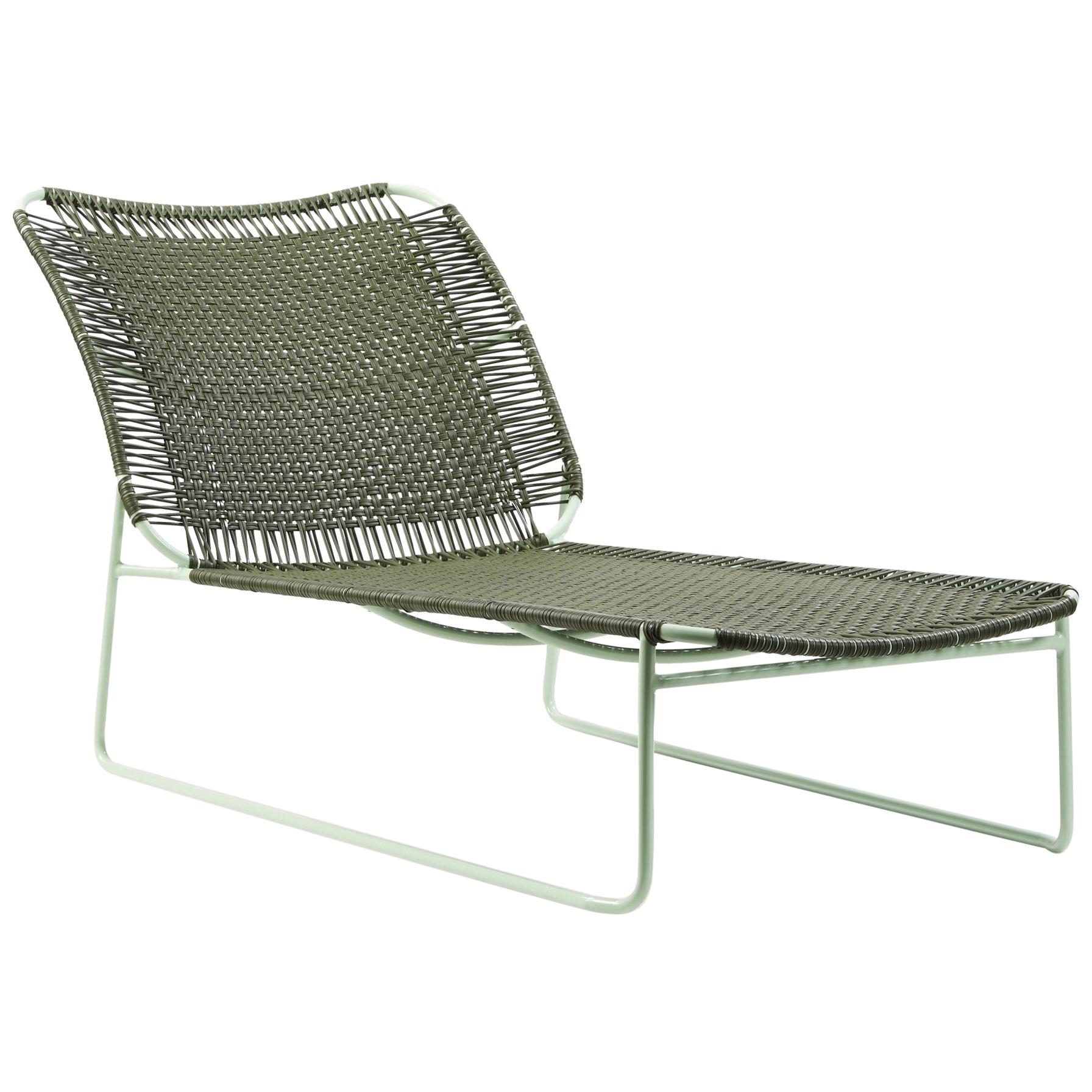 Rattan Sleigh Form Daybed by Ficks Reed at 1stDibs