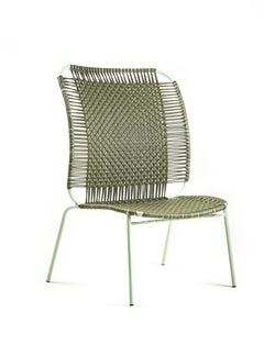 Olive Cielo Lounge High Chair by Sebastian Herkner