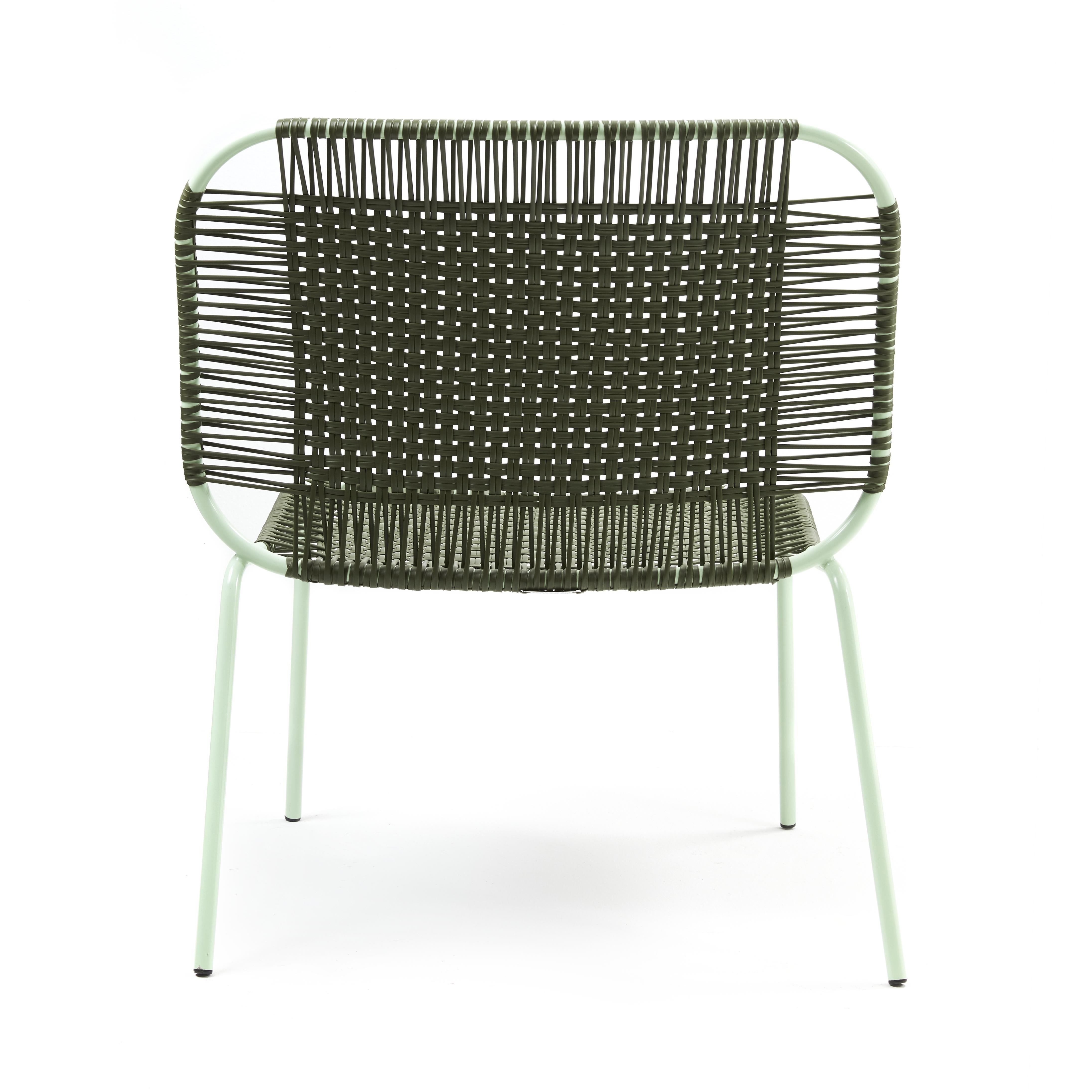 Moderne Chaise basse Cielo d'Olive de Sebastian Herkner en vente