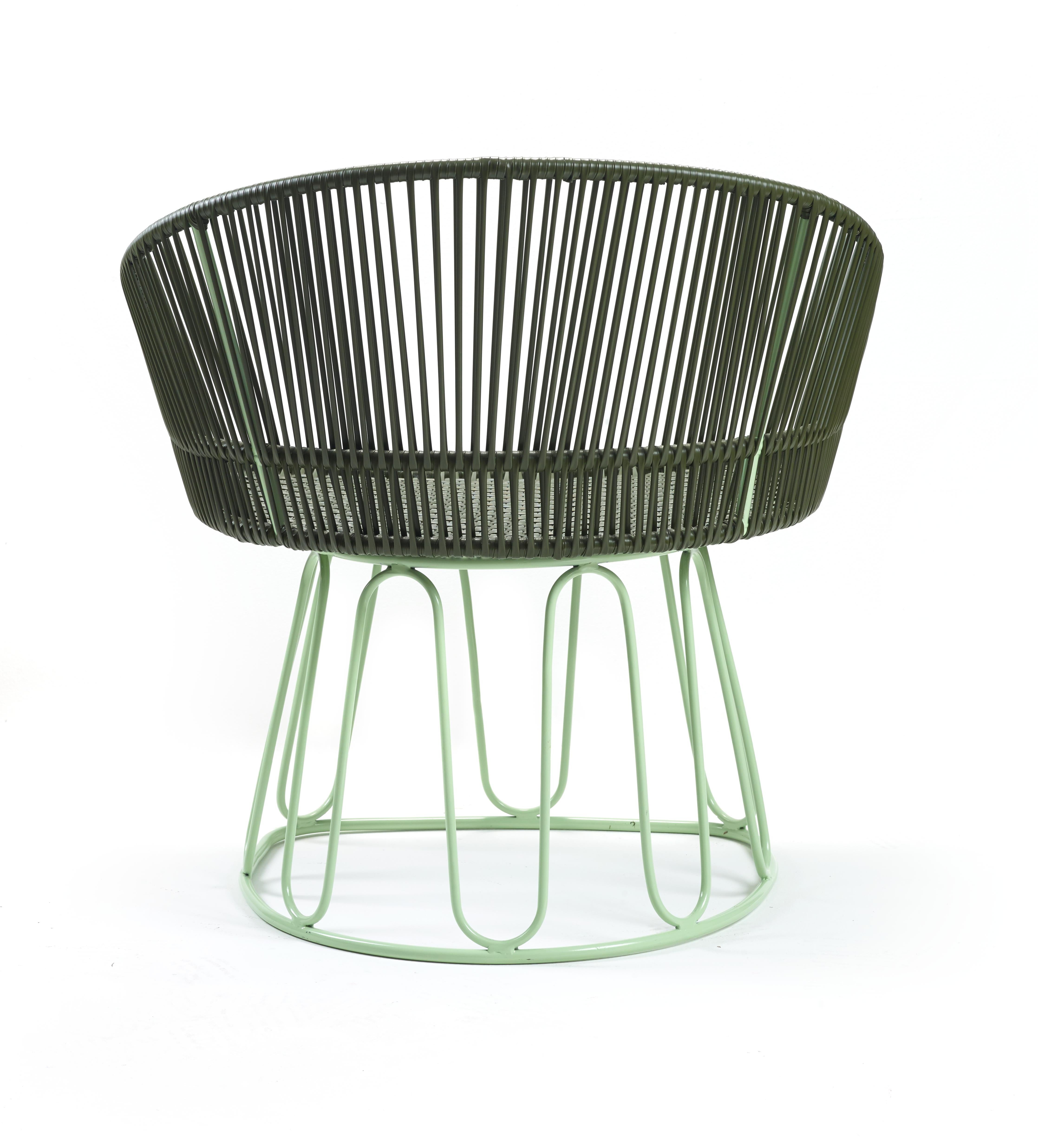 Olive Circo Lounge Chair by Sebastian Herkner In New Condition In Geneve, CH