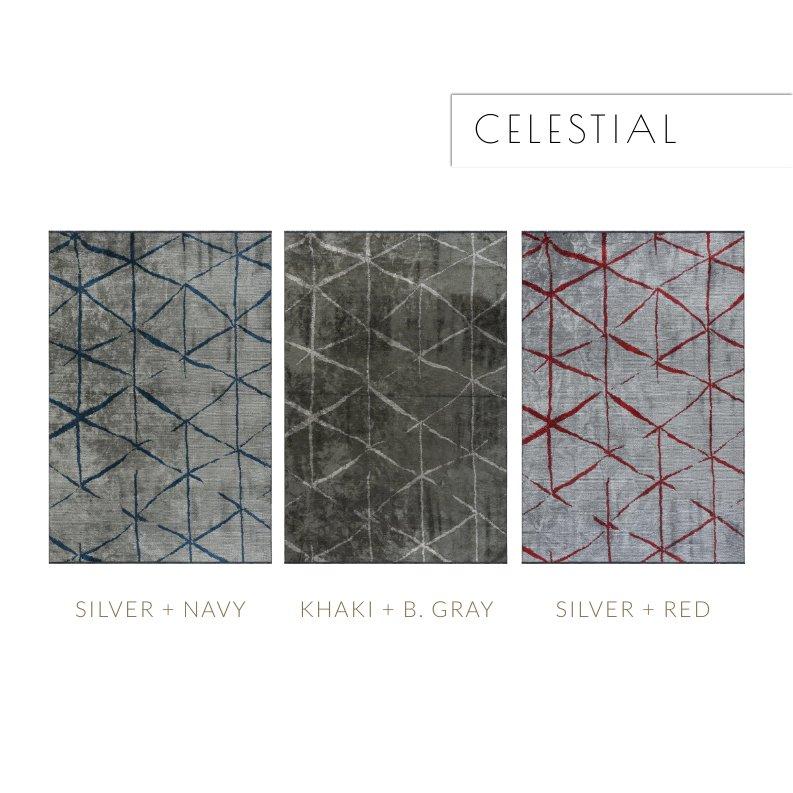 Paire de tapis souples contemporains géométriques en 3D, vert olive et gris foncé en vente 10