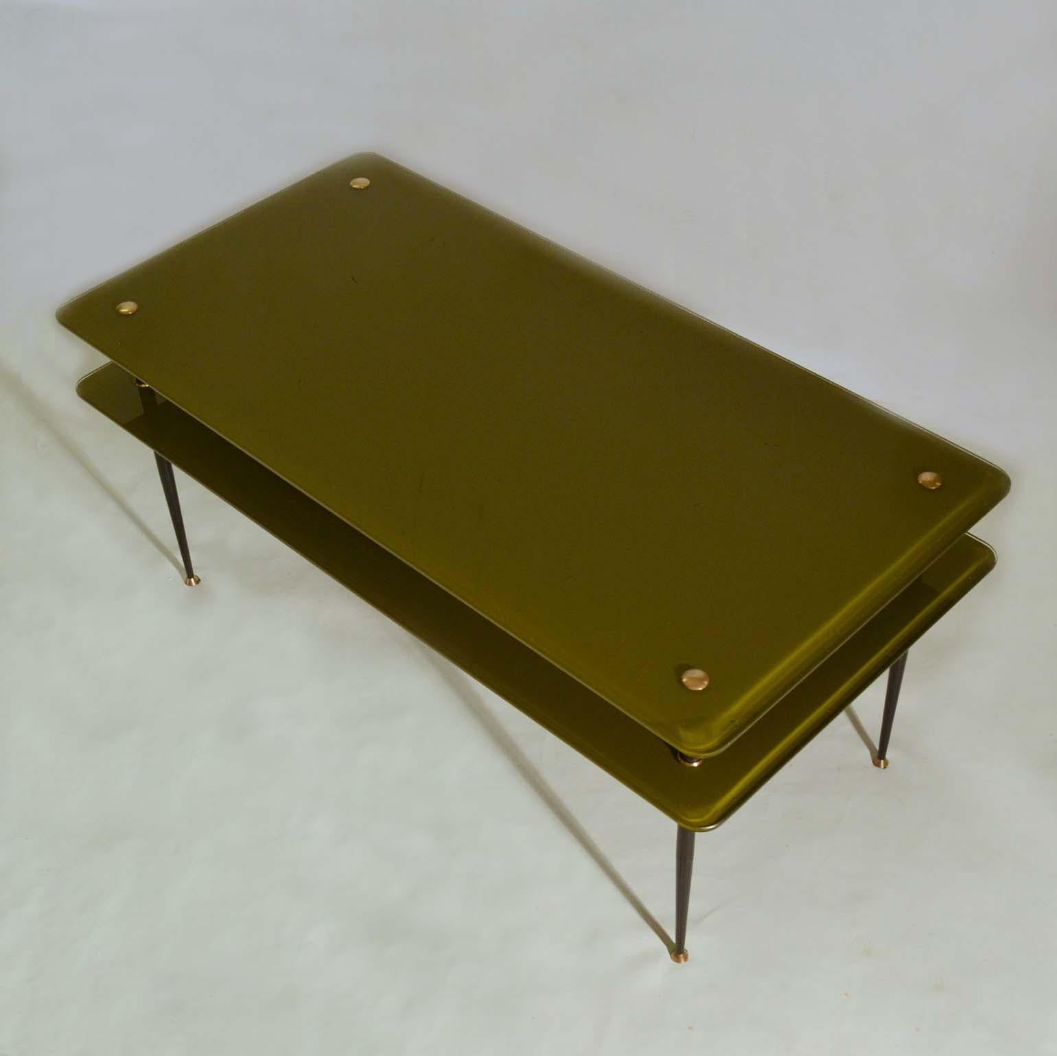 olive green coffee table