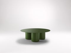 Olive Green Round Table by Coco Flip