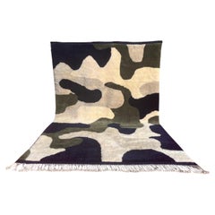 OLIVE HERITAGE Tapis de laine berbère Moderne Tissé à la main Grand Minimaliste Contemporain