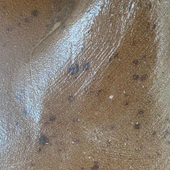 Vintage de mediados de siglo de cerámica de gres provincial francesa, jarra/jarra/jarrón/vaso