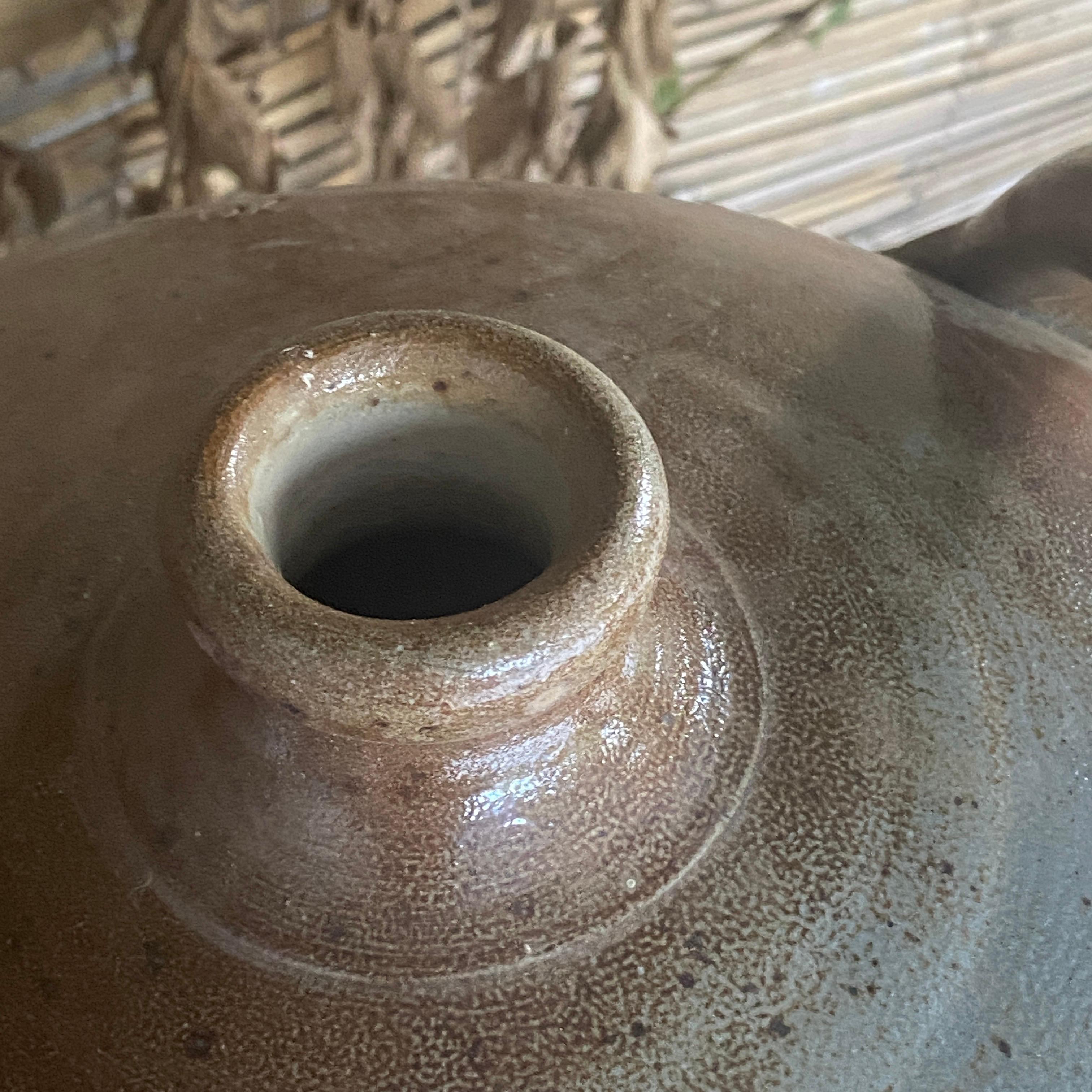 Sandstone Vintage Mid-Century French Provincial Stoneware Pottery, Jar/Jug/Vase/Vessel For Sale