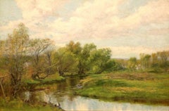 Paisaje con arroyo