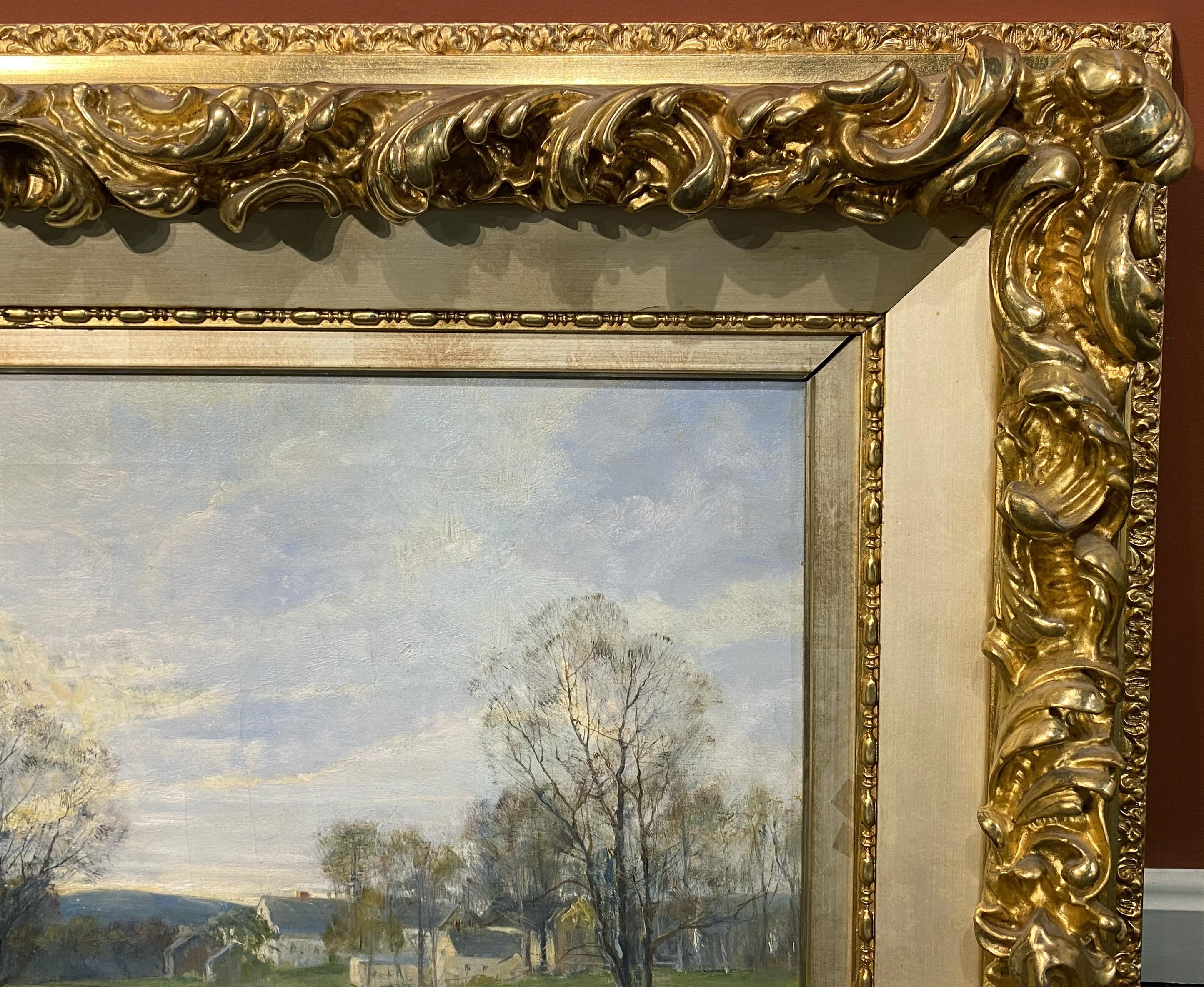 Paysage avec village 2