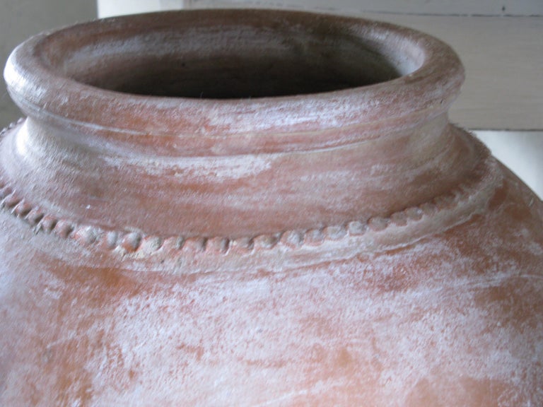 Olive Pot, Antique Spanish Pot, Olive Jar, Antique Pots, terracotta