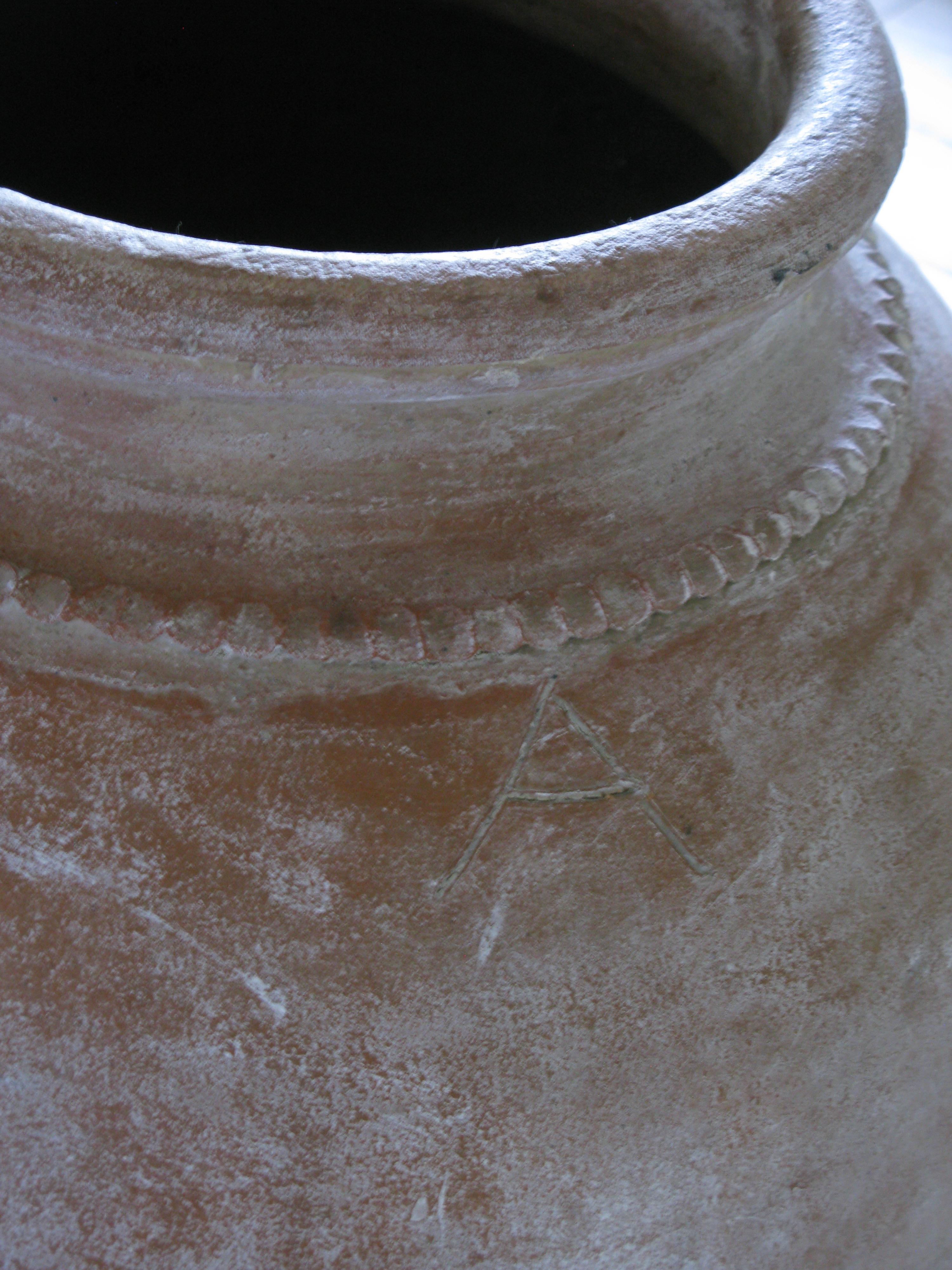 20th Century Olive Pot, Antique Spanish Pot, Olive Jar, Antique Pots, terracotta Pots, Spain