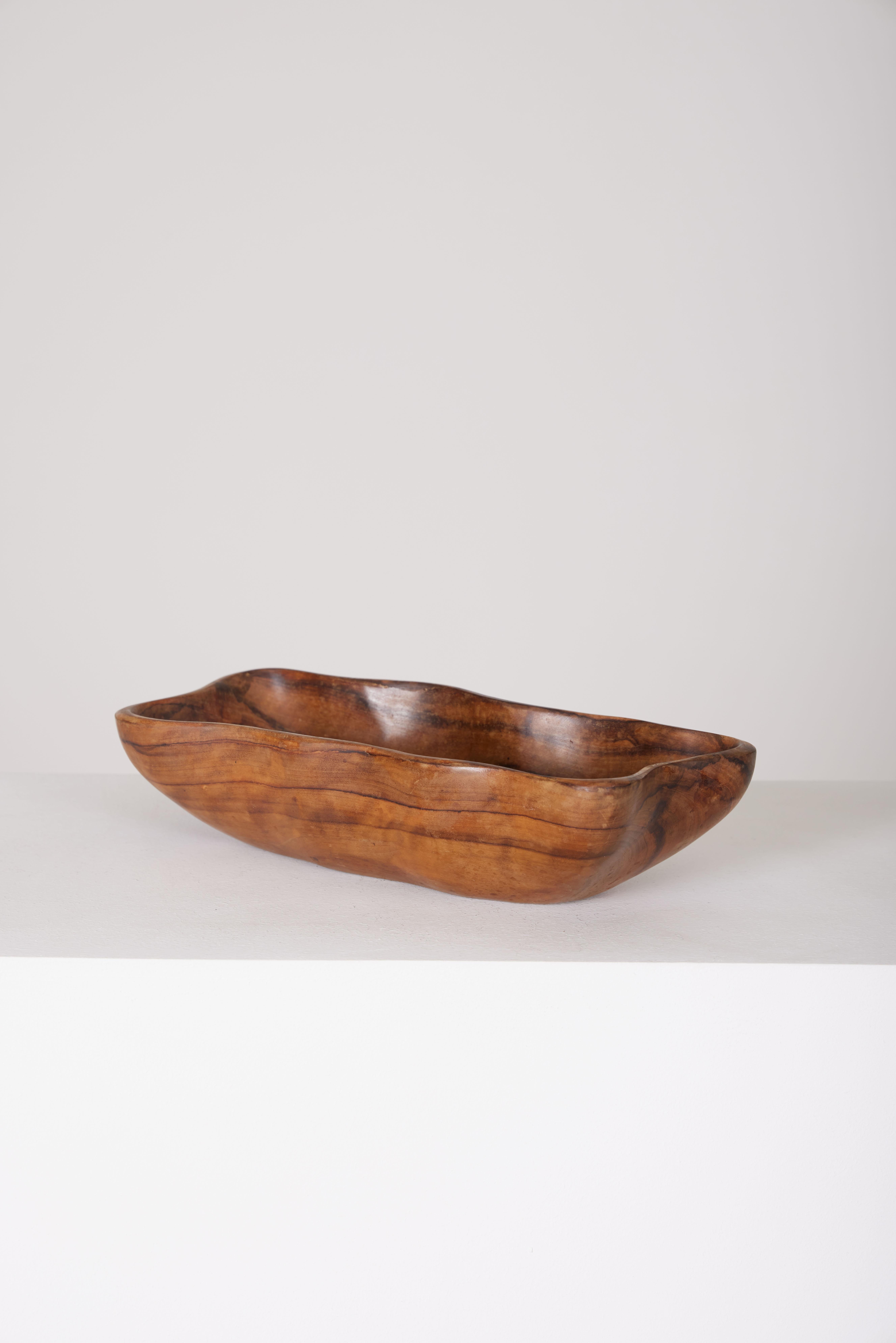 20th Century Olive wood bowl