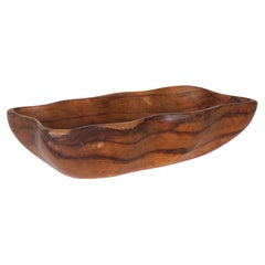 Olive wood bowl