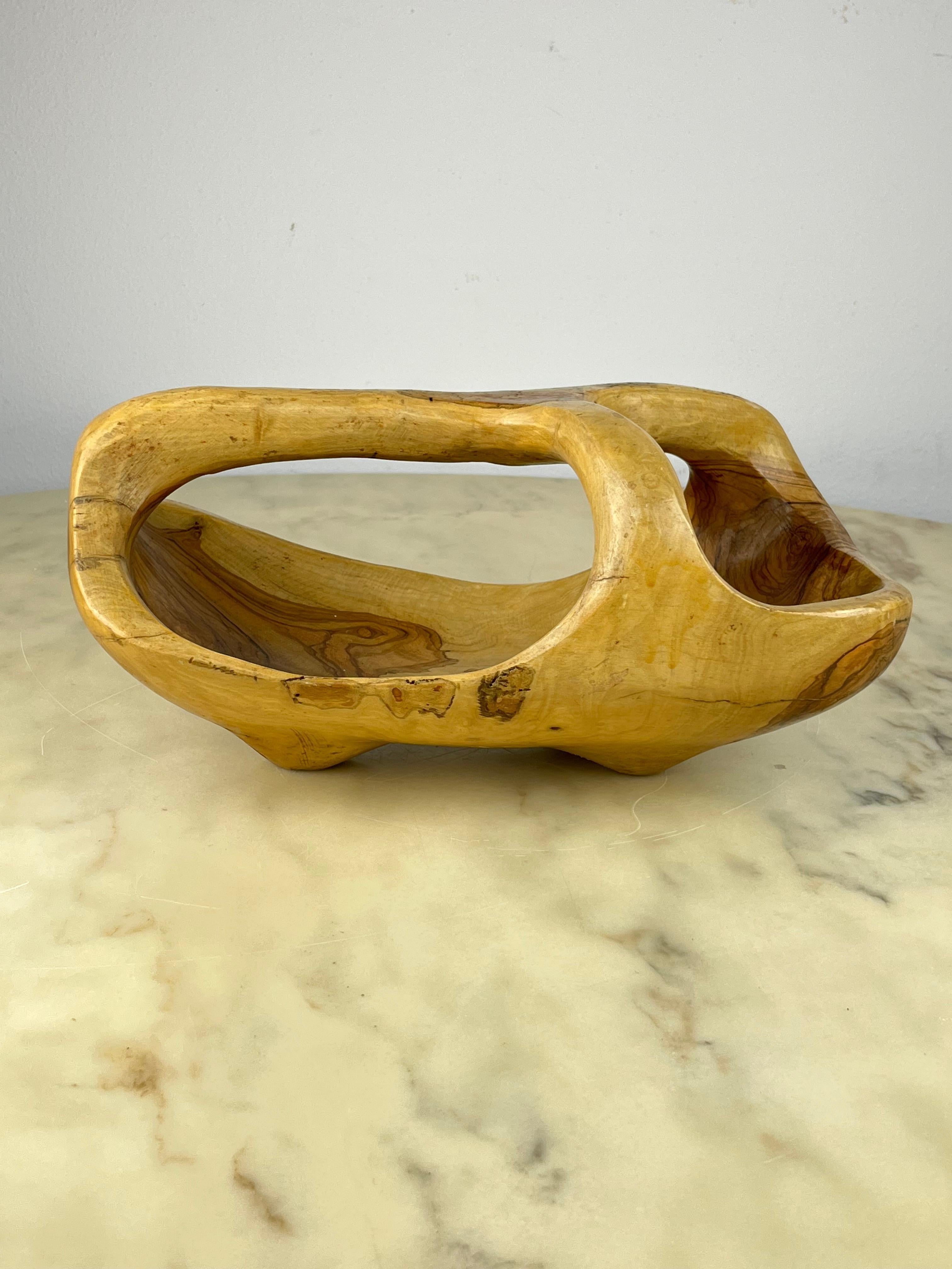 Other Olive Wood Centrepiece, Italy, 1960s For Sale