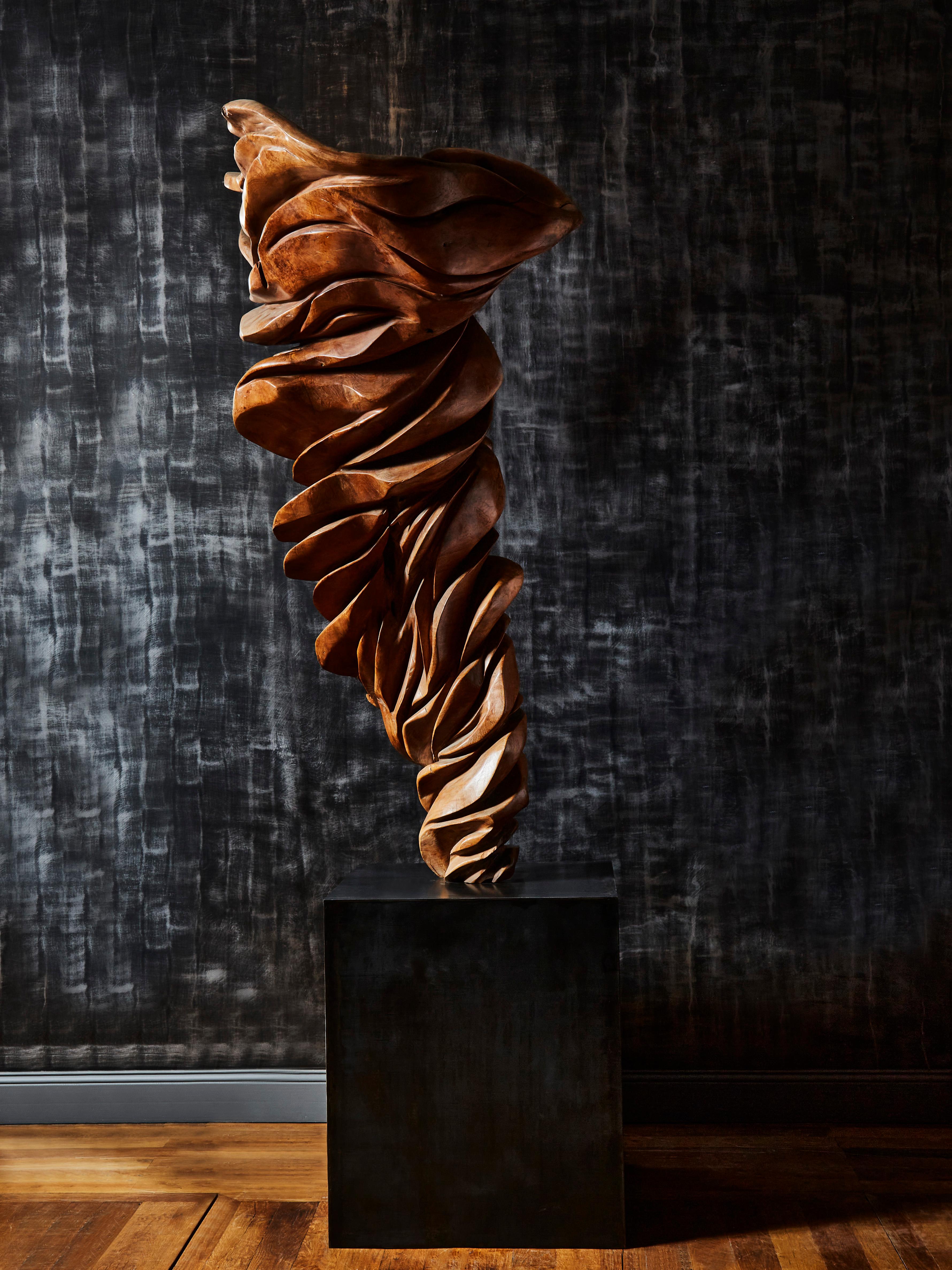 French Olive Wood Sculpture