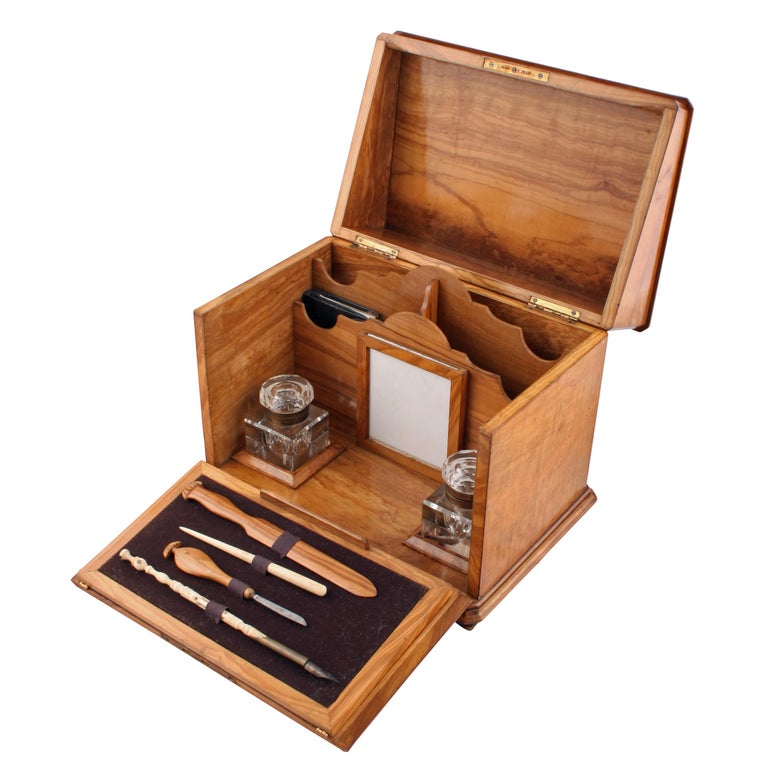 Olive Wood Stationery at 1stDibs