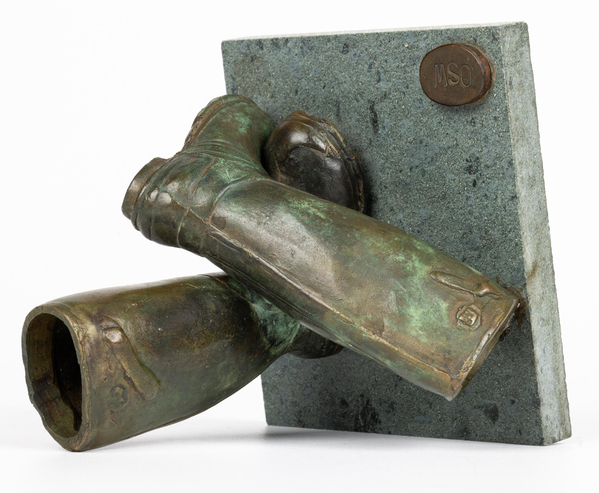 Scultura in bronzo con montatura Wellington di Oliver Wootton in vendita 9