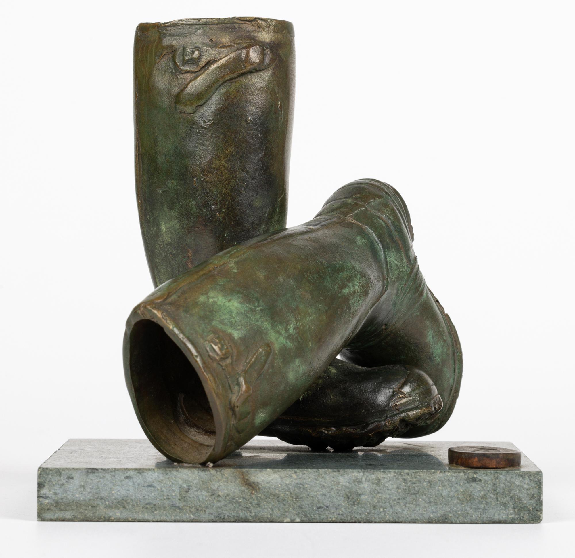 Scultura in bronzo con montatura Wellington di Oliver Wootton in vendita 10