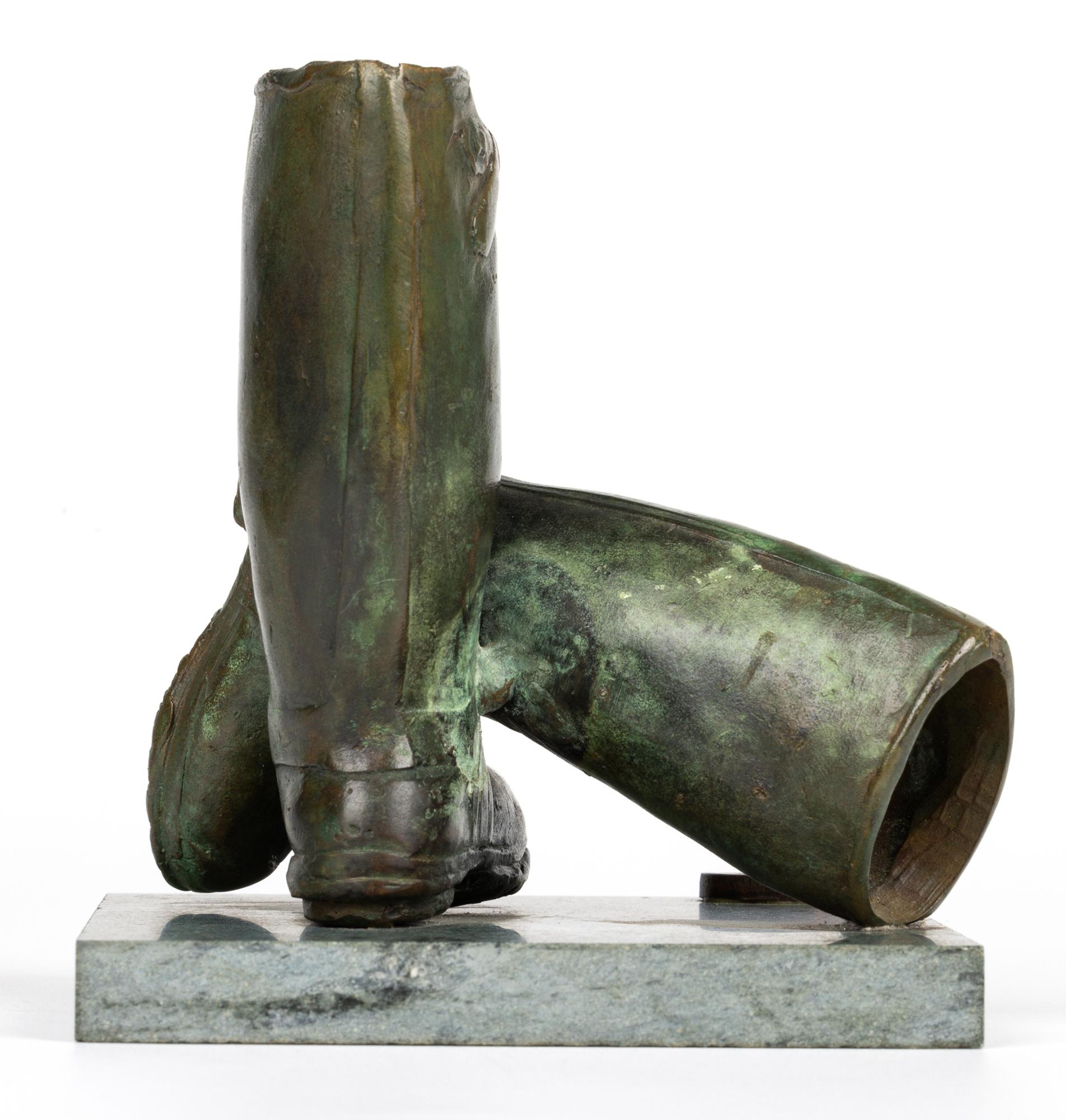 Scultura in bronzo con montatura Wellington di Oliver Wootton in vendita 11