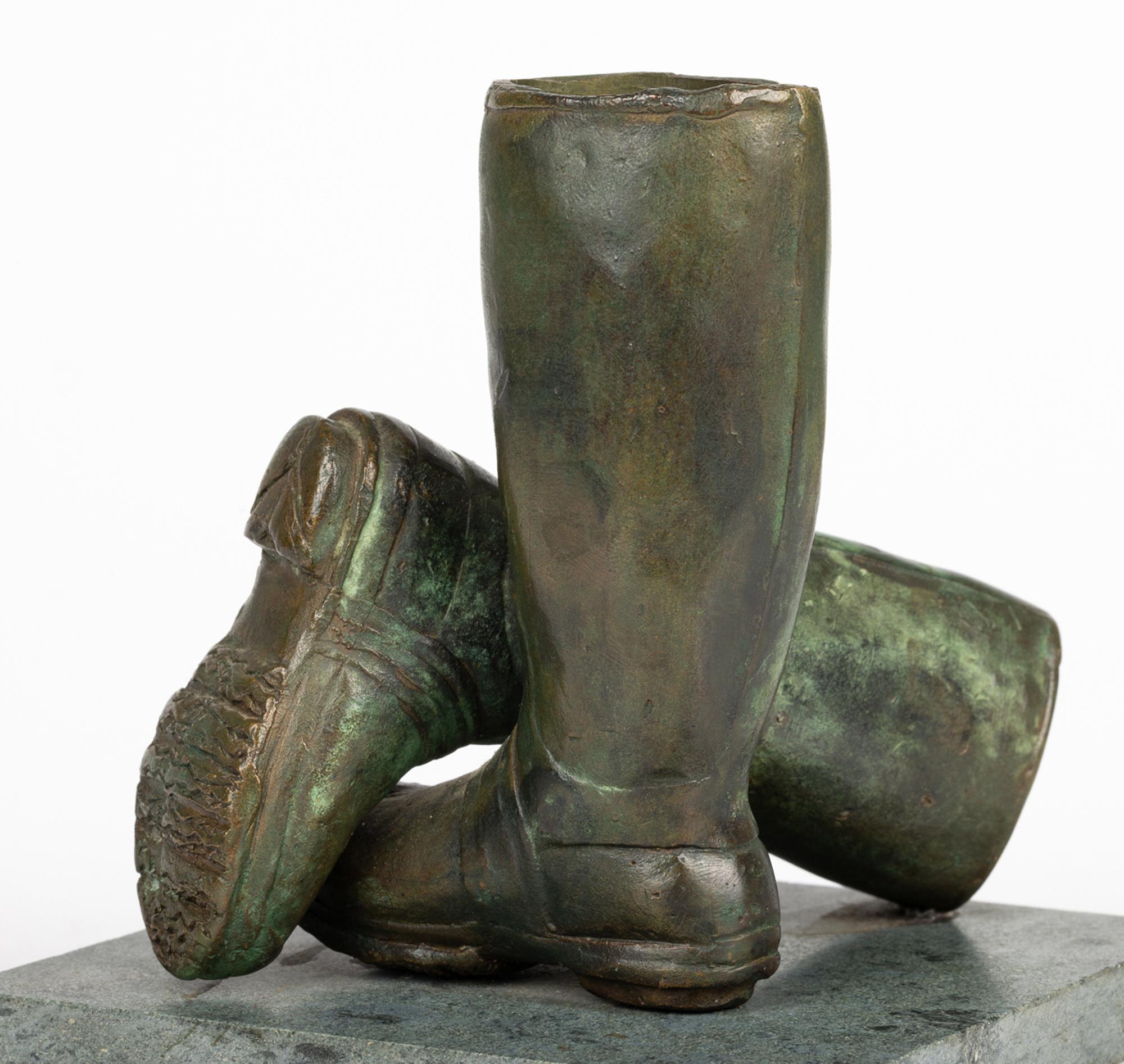 Scultura in bronzo con montatura Wellington di Oliver Wootton in vendita 12