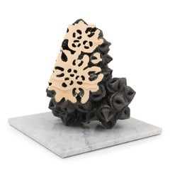 Augmented Immortal - Eucalyptus par Oliver Ashworth-Martin - Sculpture en bronze