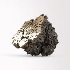 Immortals III by Oliver Ashworth-Martin - Bronze sculpture, natural element gold