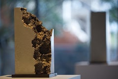 Traces V by Oliver Ashworth-Martin - Concrete sculpture, abstract, nature, seed