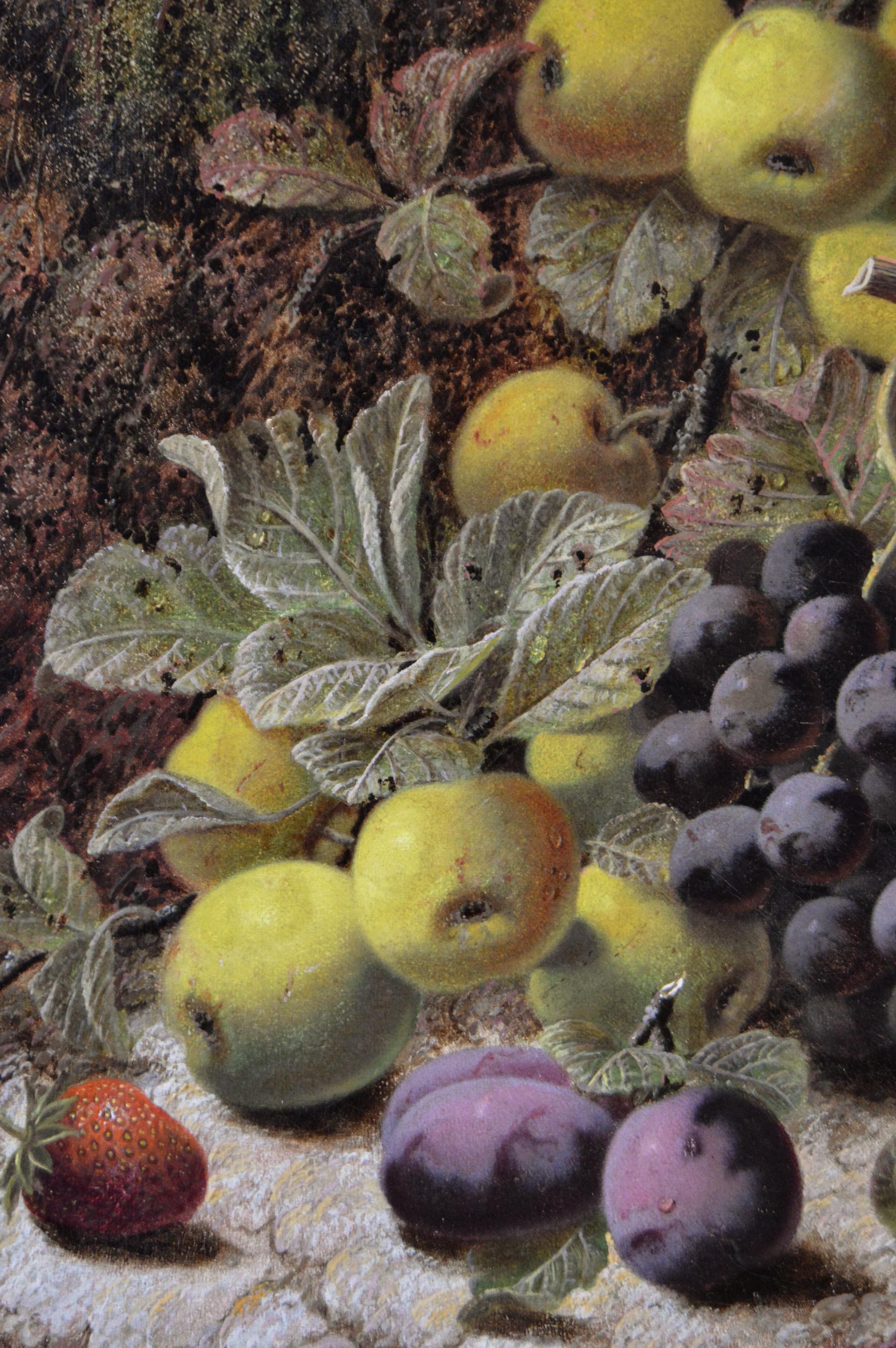 old paintings of fruit