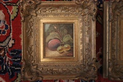 A pair of still life's by Oliver Clare (1853-1927), Oil on Canvas