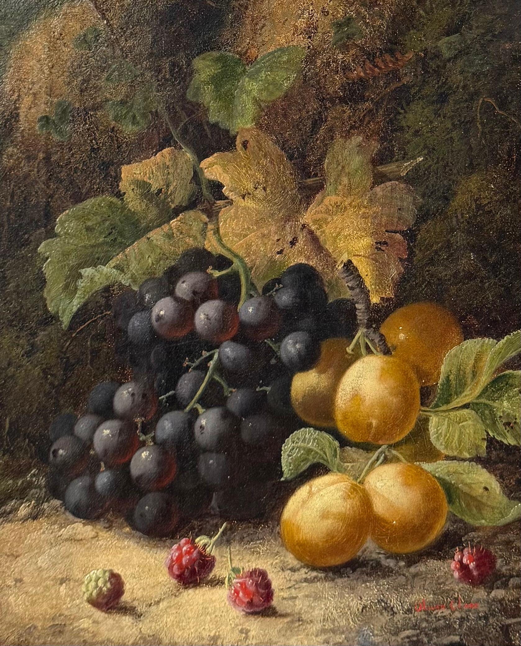 Oliver Clare Still-Life Painting - “Still Life with Fruit”