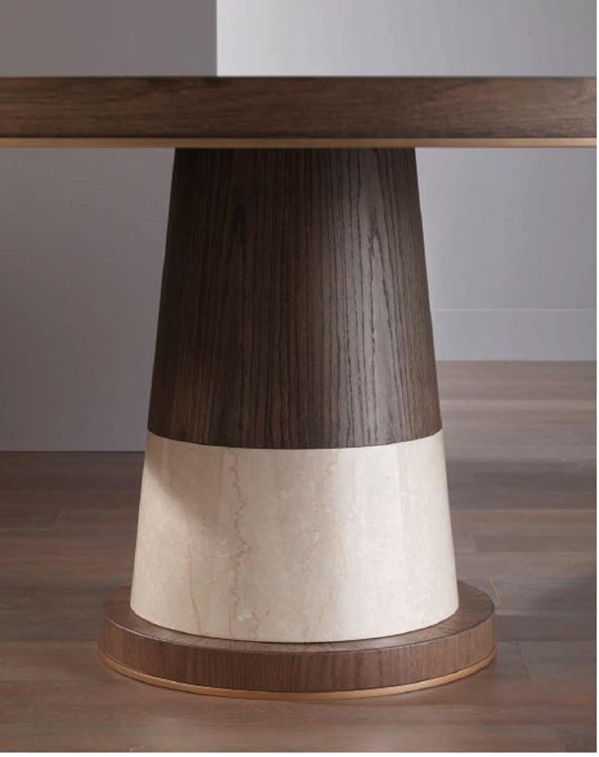 Italian Oliver Dining table For Sale