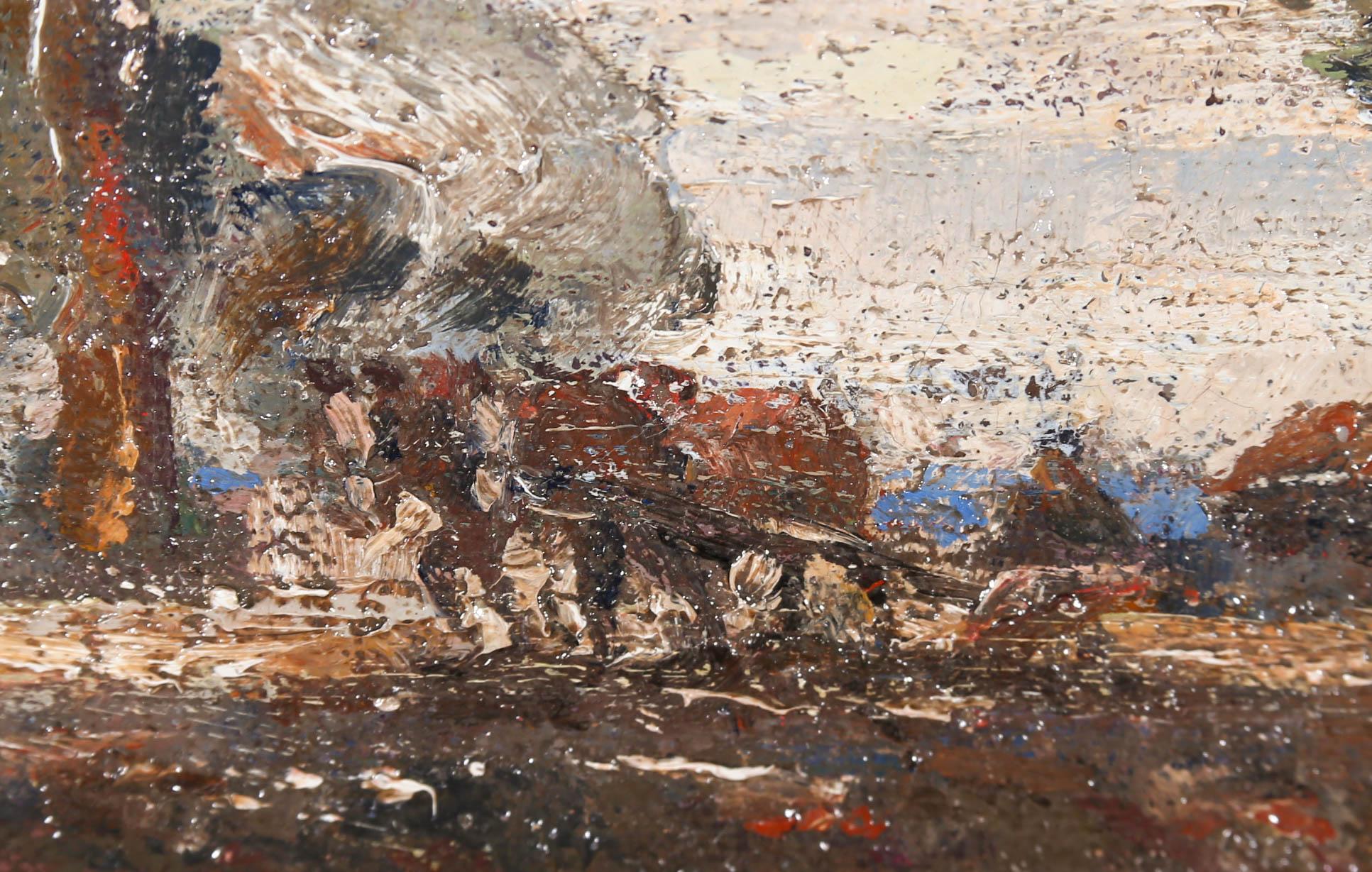 Oliver Hall RA (1869-1957) - Early 20th Century Oil, Ploughing Season 4
