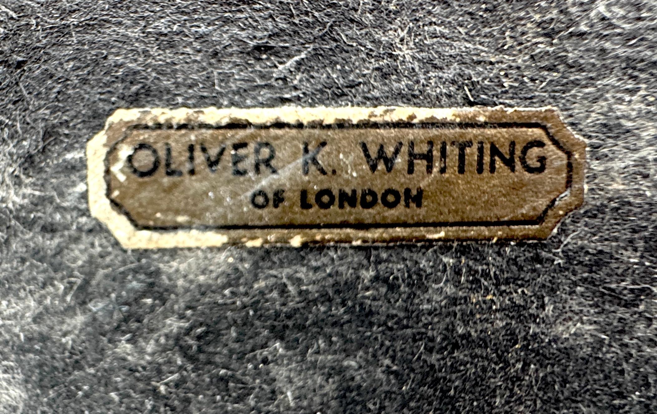 Oliver K. Whiting de Londres Papelera con retratos de Bach, Brahms y Beethoven en Bueno estado para la venta en West Palm Beach, FL