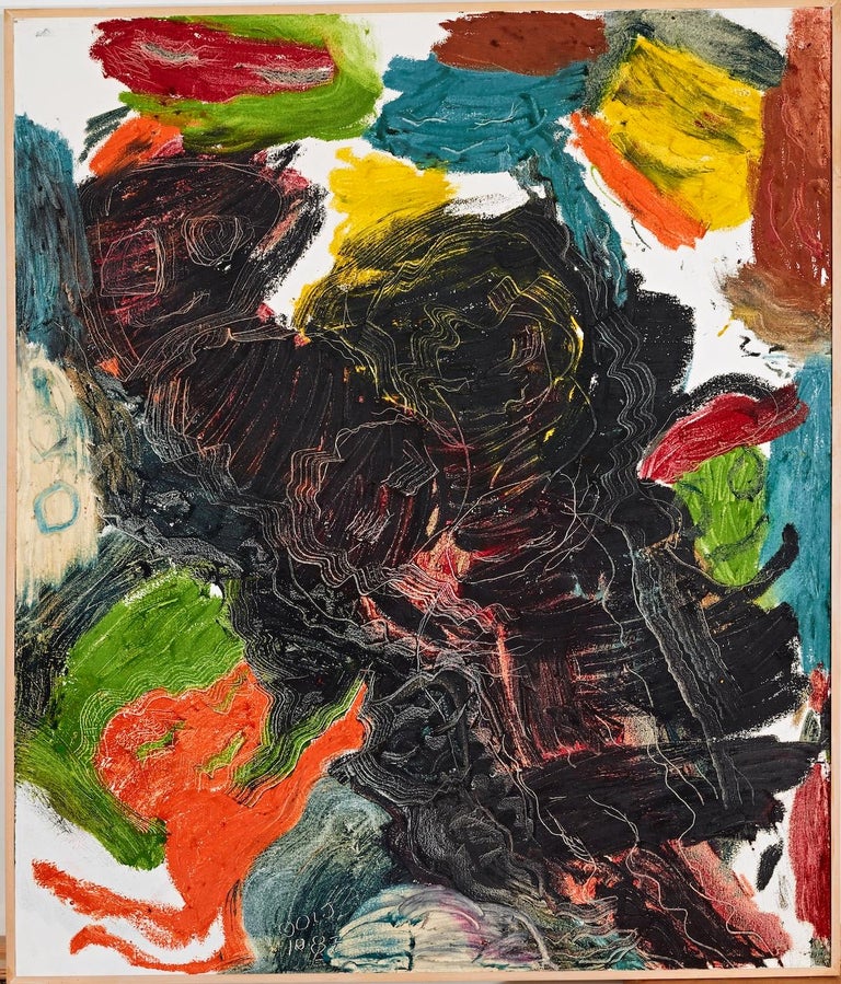 Oliver Lee Jackson Abstract Painting - Painting (3.10.87)