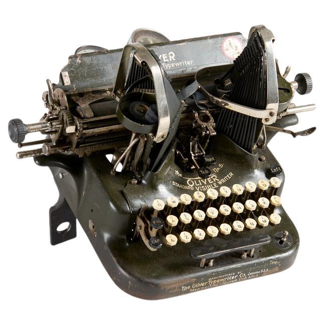 Oliver No. 5 Batwing Schreibmaschine, Großbritannien, Anfang 20. im Angebot