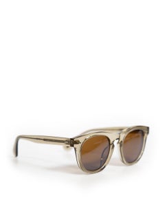 Gafas de sol Oliver Peoples redondas Wayfarer beige